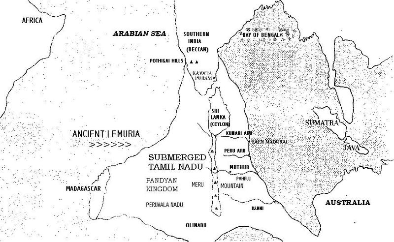 இலெமூரியா: தமிழரின் கடைசிக் கண்டம், தொலைந்த கண்டம் 