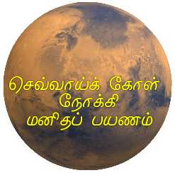 செவ்வாய்க் கோளை நோக்கிய மனிதப் பயணம்.