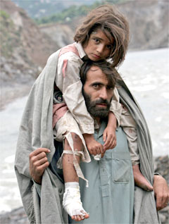 Pakistan: Quake victim